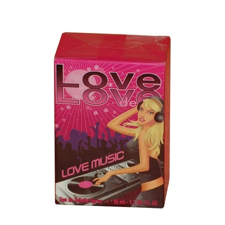 Parfums Love Love Music EDT for Women 1.2 oz