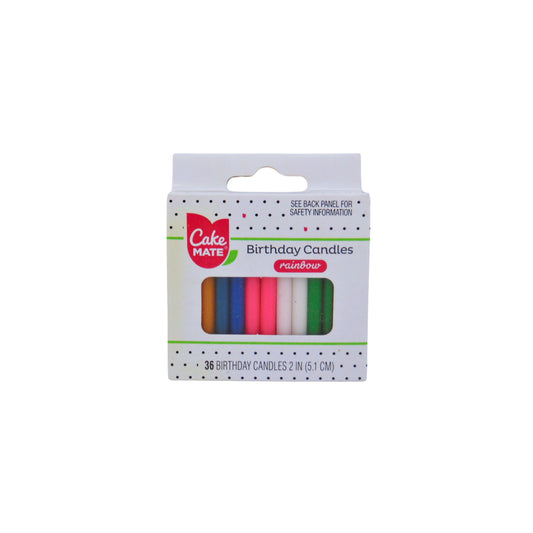 Cm Round Assorted Candles (Each)