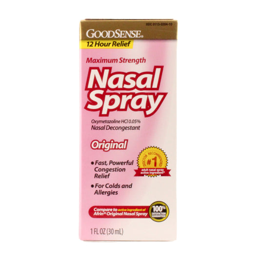 GoodSense 12-Hour Allergy Nasal Spray, 1 Box Each, By Perrigo