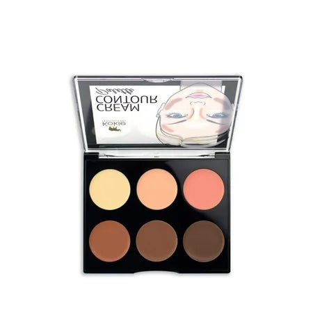 Cream Contour Palette Deep/dark - 0.42 Oz. (12 G), 1 Each, By Kokie Cosmetics