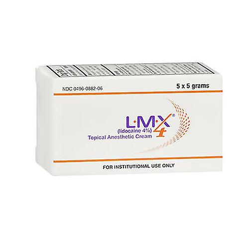 Lmx 4 (Lidiocaine 4 %) Topical Analgesic Cream 5 Gm - 5 Ea