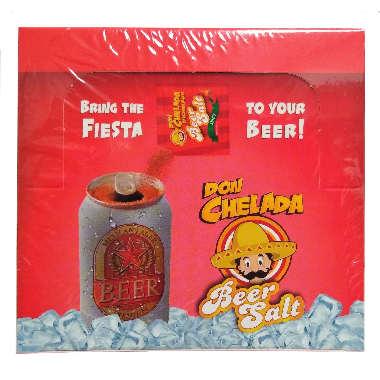 Don Chelada Beer Salt Spicy 1g Packet 200ct, 1 Box Each, By Don Chelada