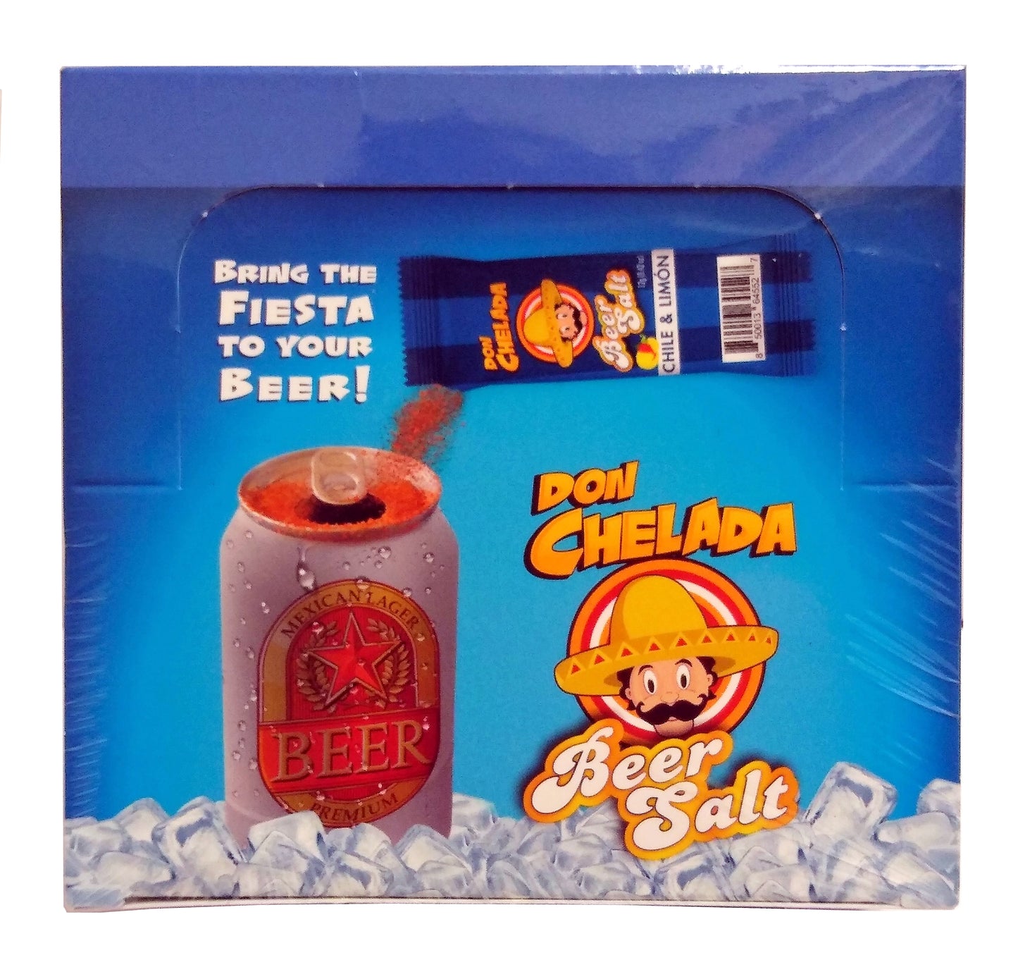 Beer Salt (Chili & Limon) 1g Packet 300ct, 1 Box Each, By Don Chelada