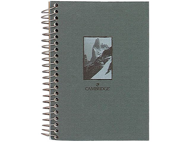 CAMBRIDGE® FASHION WIREBOUND NOTEBOOK 140CT CR