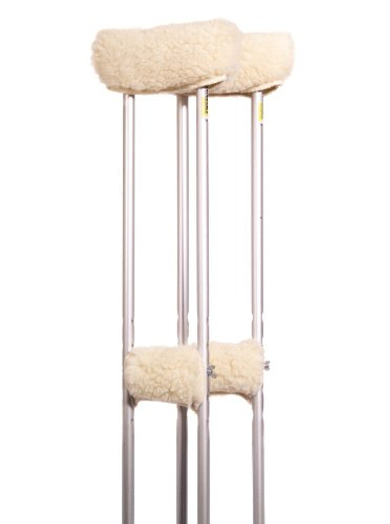 Essential Medical Supply Sheepette Crutch Covers 1 set