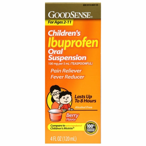 Goodsense Children's Ibuprofen Oral Suspension 100mg Per 5ml