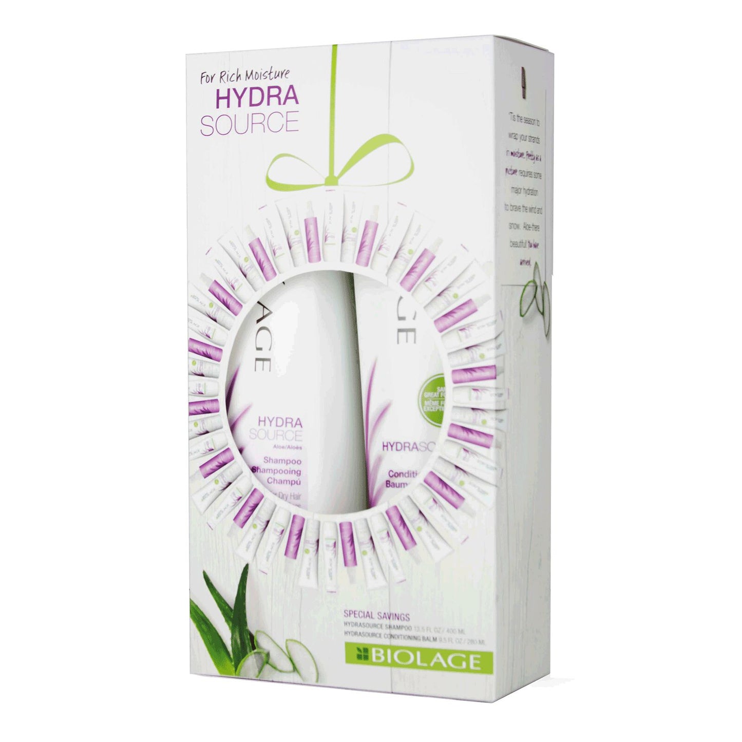 Biolage Hydrasource Shampoo & Detangling Duo (33.8 Oz)