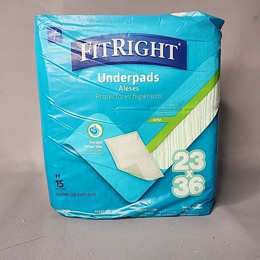 Fitright Underpad, Fluff, 23x36
