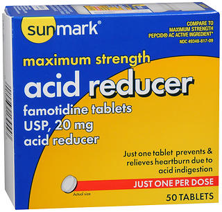 Sunmark Acid Red Famot Tab 20mg 50