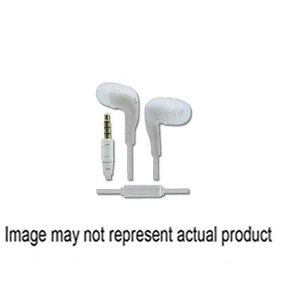 Earbuds With Microphone Blue, 1 Each, By Service Tool Company