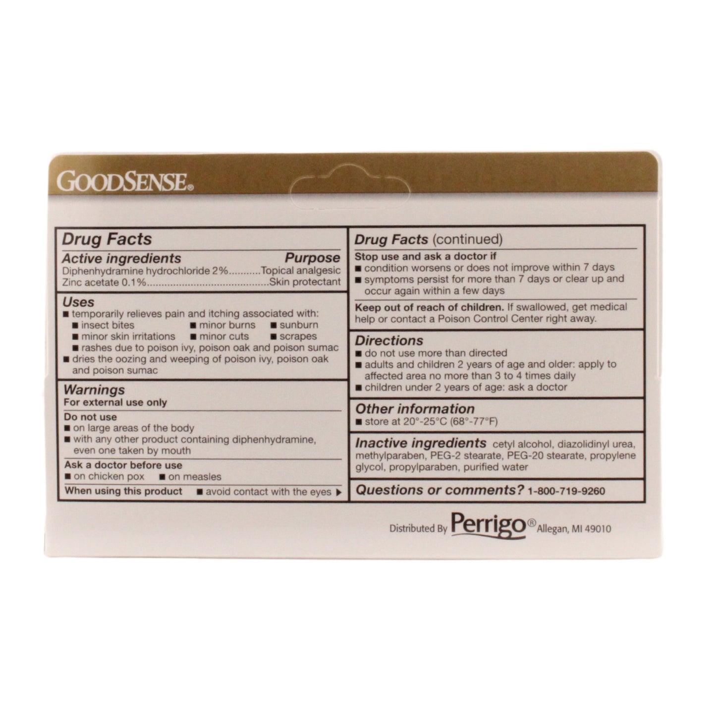 GoodSense Extra Strength Itch Relief Cream, 1oz, 1 Each, By Perrigo