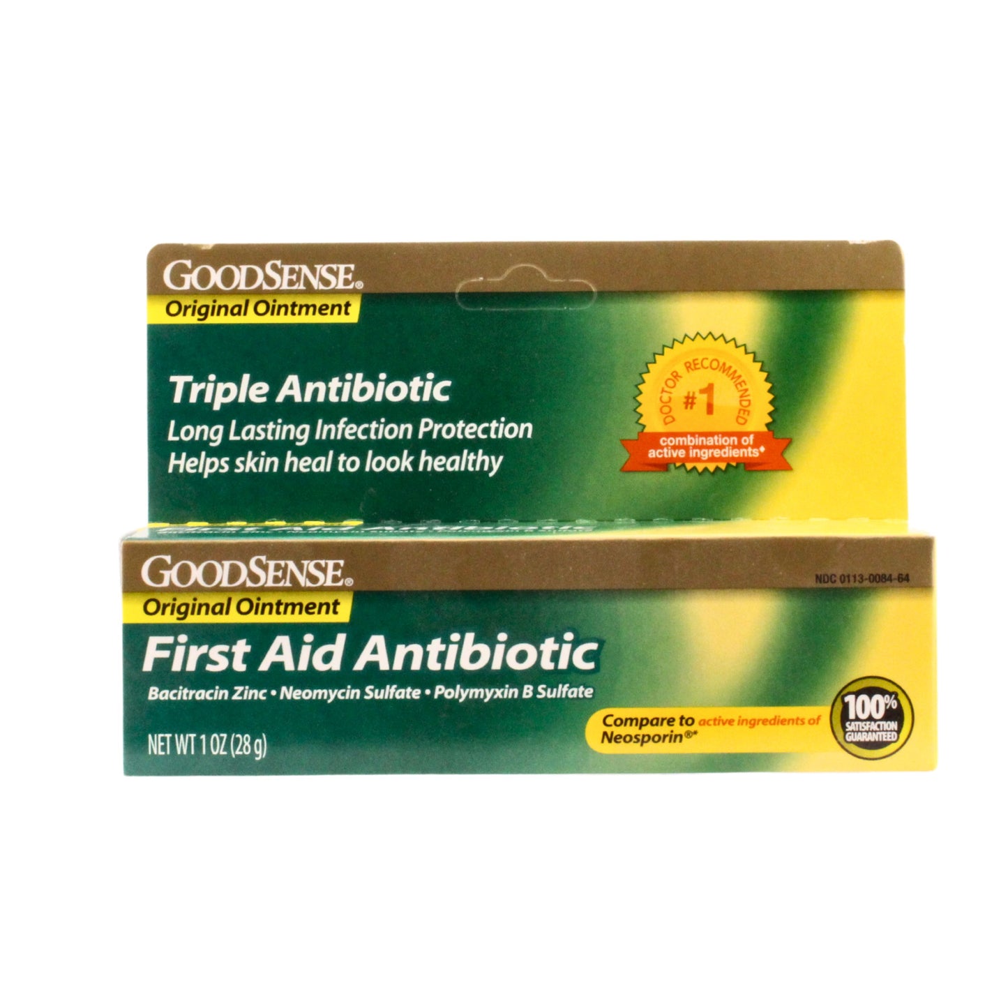 GoodSense Triple Antibiotic Original Ointment, 1 oz, 1 Each, By Perrigo
