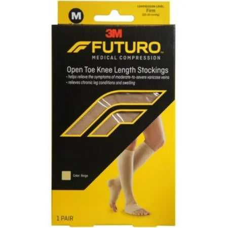 Futuro Medical Compression Stocking Firm Color, Beige Size: Medium, 1 Each, By 3M Personal Care