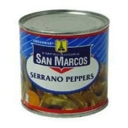 Empacadora San Marcos Serrano Peppers 26 oz