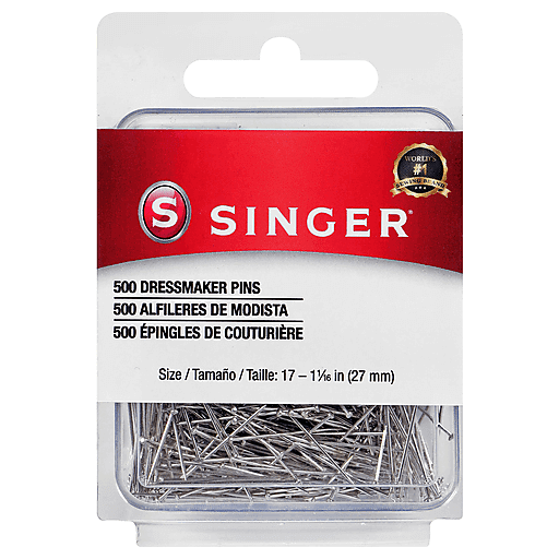 Safety Pins 500 Drsmkr Sz17 (72/24/3pk/1ct)