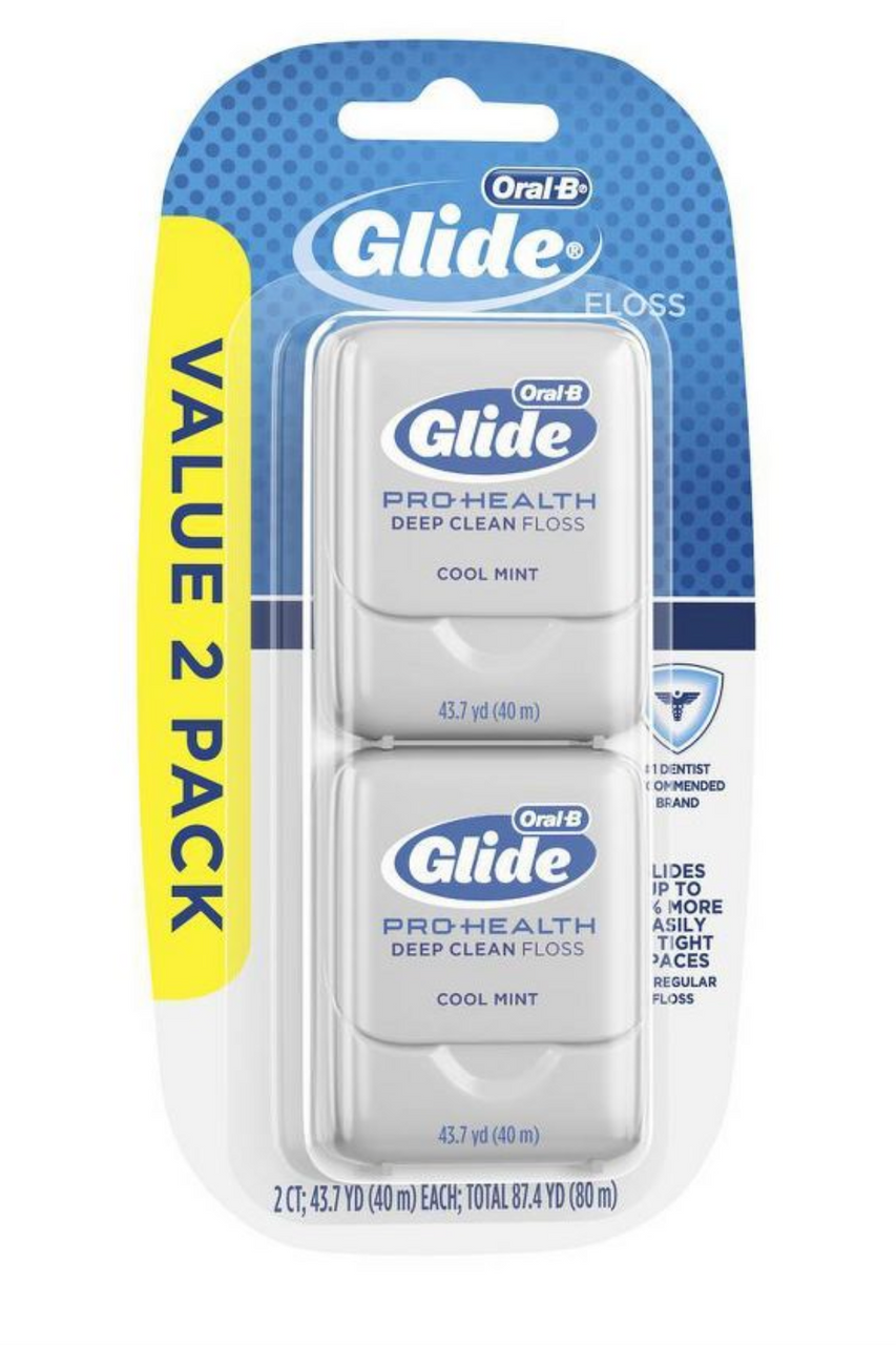 P&G Glide Dc Mint Floss 80 M/2 Ct