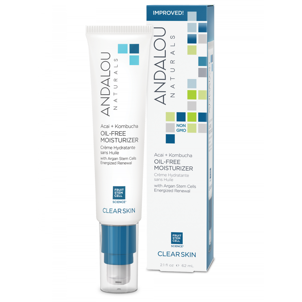 Andalou Acai + White Tea Oil-Free Moisturizer (2.1 Oz)