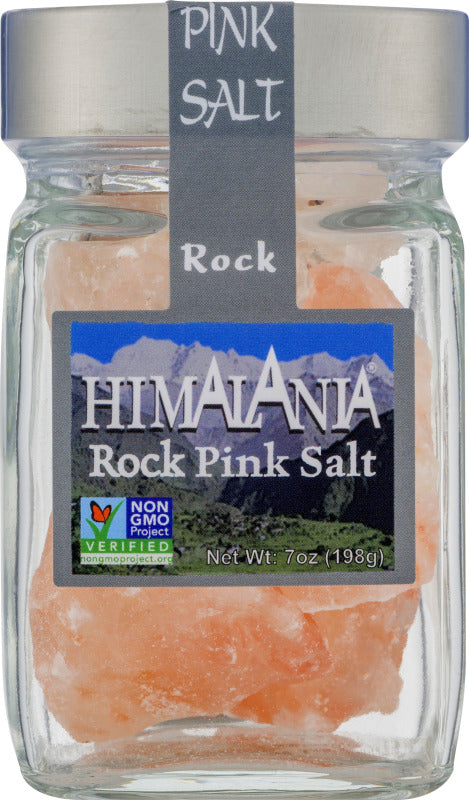 Himalania Rock Pink Salt In Glass Jar 6/7 Oz