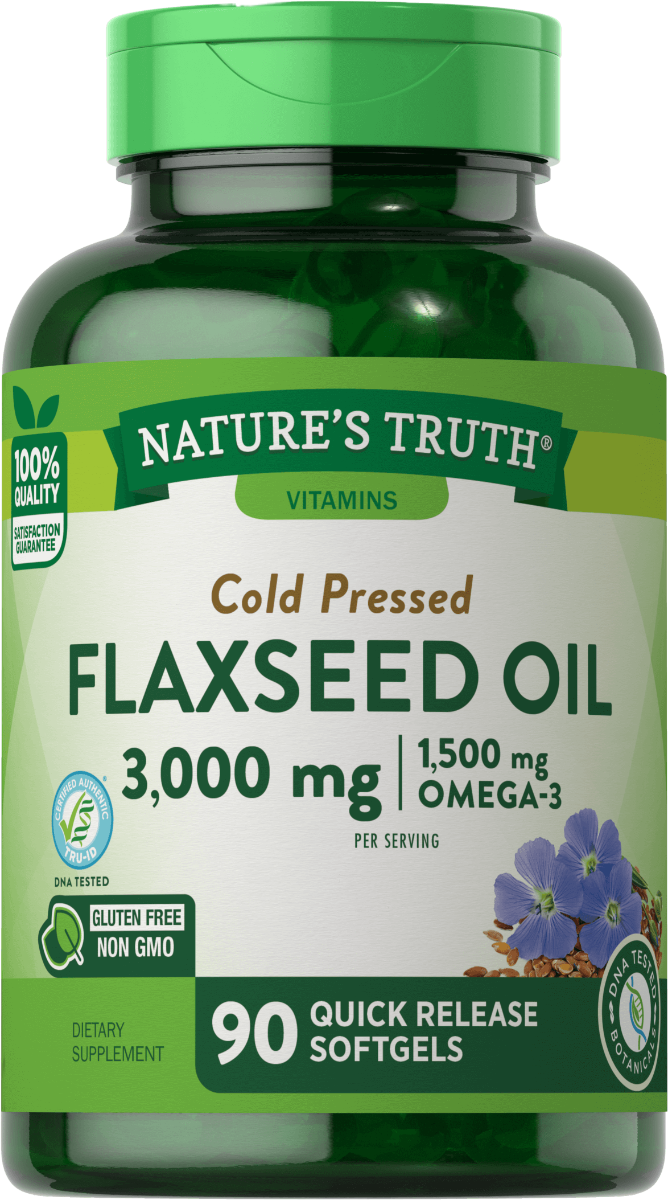 Nt Flaxseed Oil3000mg Sftgl90