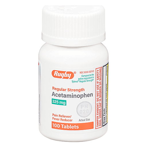 Acetaminophen Tablets 325mg 100ct