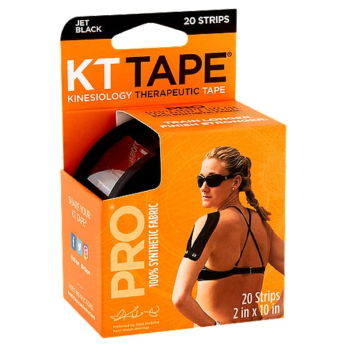 Kt Pro Kines Therapy Tape Black 20