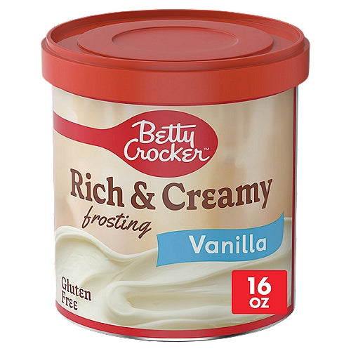 Betty Crocker - Rich & Creamy Vanilla Frosting 16.00 oz
