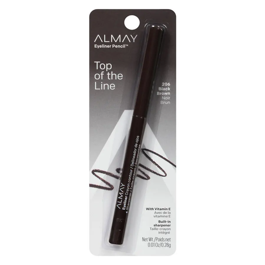Almay Top of the Line Eyeliner - 206 Black Brown - 0.01oz