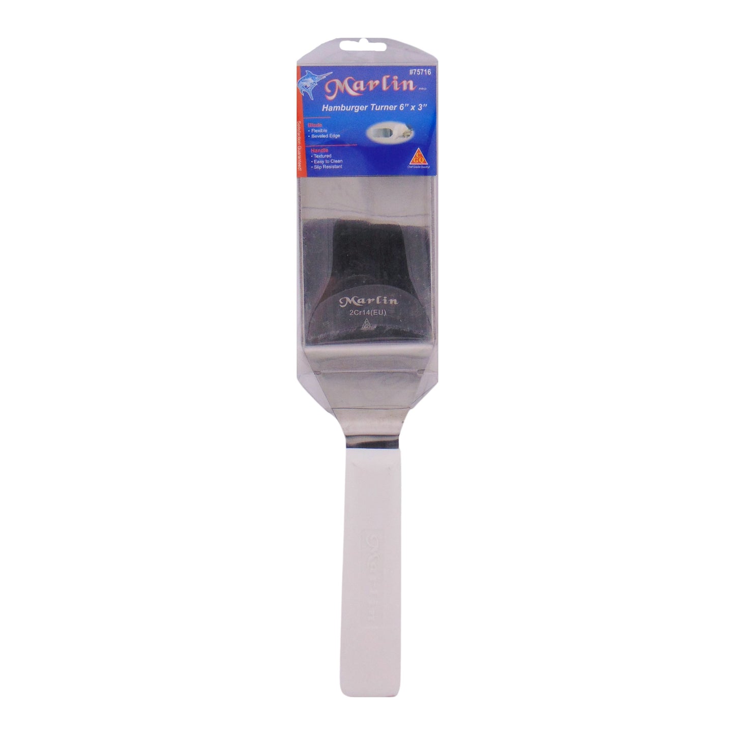 Marlin 6X3 Hamburger Turner, 1 Each, By Marlin Works Inc.