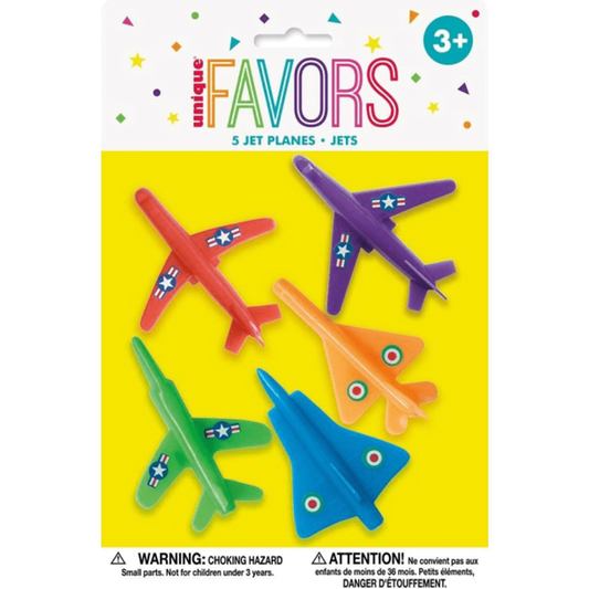 Unique 5 Jet Planes Favors
