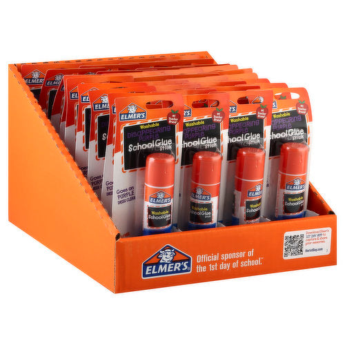 Elmer's® Washable Disappearing Purple School Glue Stick, 0.77 Oz