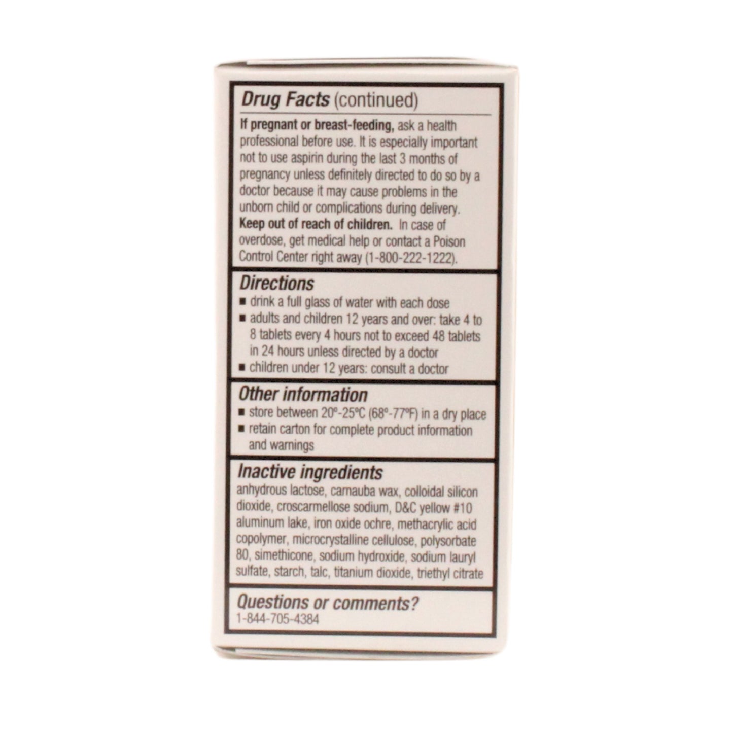 GoodSense Aspirin Regimen Pain Reliever 81 mg, 120 Tablets, 1 Each, By Perrigo