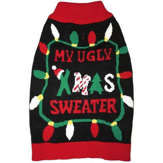 Fashion Pet Holiday Ugly Xmas Sweater L