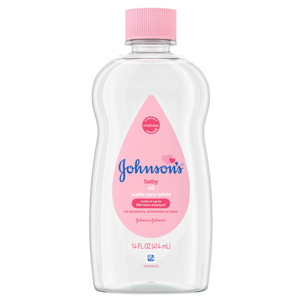 Johnsons Baby Oil, 14 oz by Johnson & Johnson