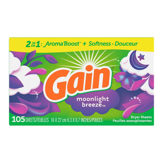 Gain Sheet Moonlight Breeze, 105Ct, 1 Each, By Gain