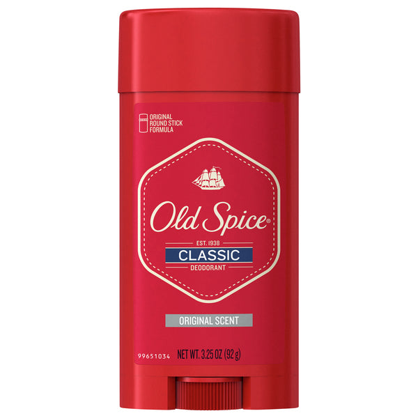 Old Spice Classic Deodorant Stick, Original Scent For Men, 3.25 Oz