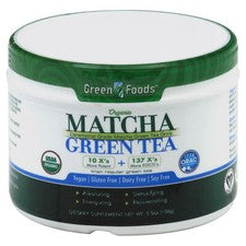 Green Foods Organic Matcha Green Tea Powder 5.5 Oz