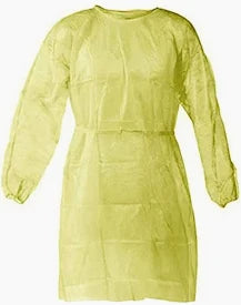 Allegiance 1100PG Yellow Isolation Gown, 1 Each, By Allegiance Healthcare