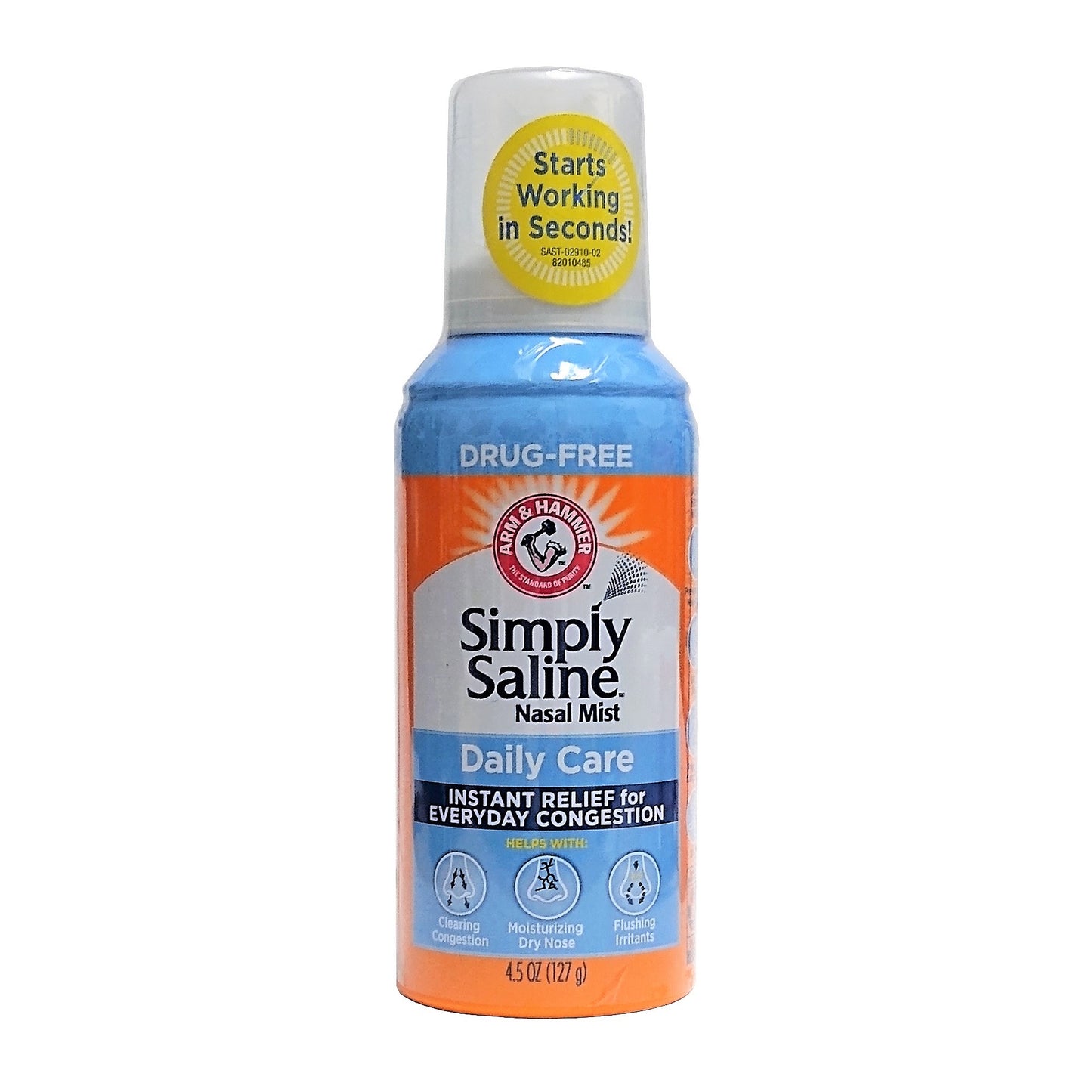 Arm & Hammer Simply Saline Nasal Mist, 4.5 OZ, 1 Each, By Church & Dwight Co, Inc.