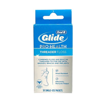 Oral B Glide, Pro-Health Threader Floss, 30 Count, 1 Box Each, By Proctor & Gamble