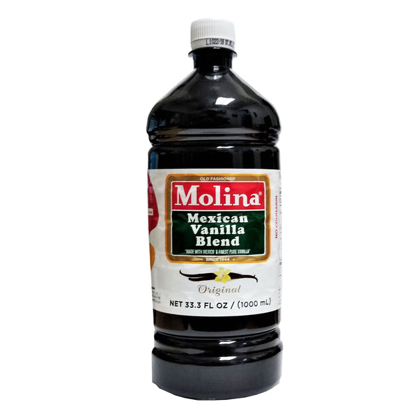Molina Old Fashioned Mexican Vanilla Blend, 33.3 Fl. Oz, 1 Each, By Productos Uvavina