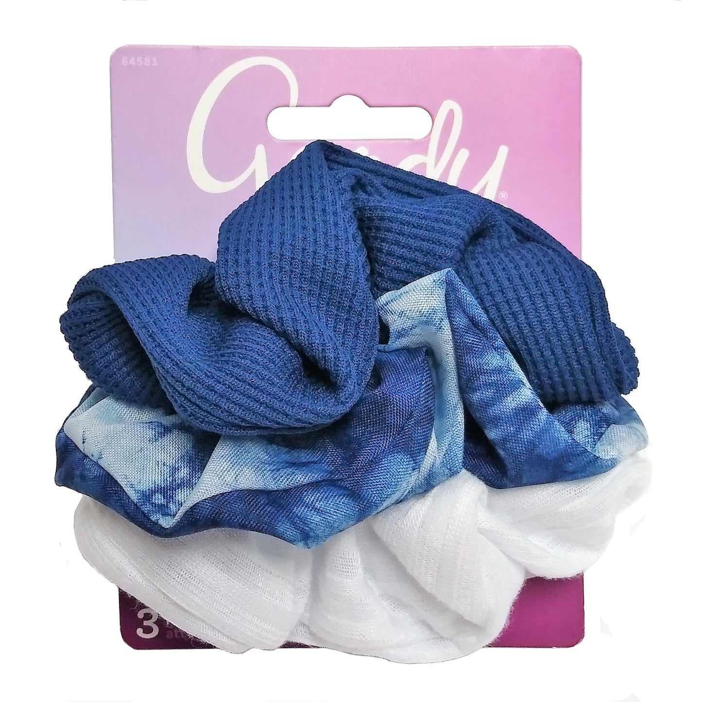 Goody Woman's Ouchless Multi-Style Scrunchie, 3 Ct., Assorted Colors, By Sanford