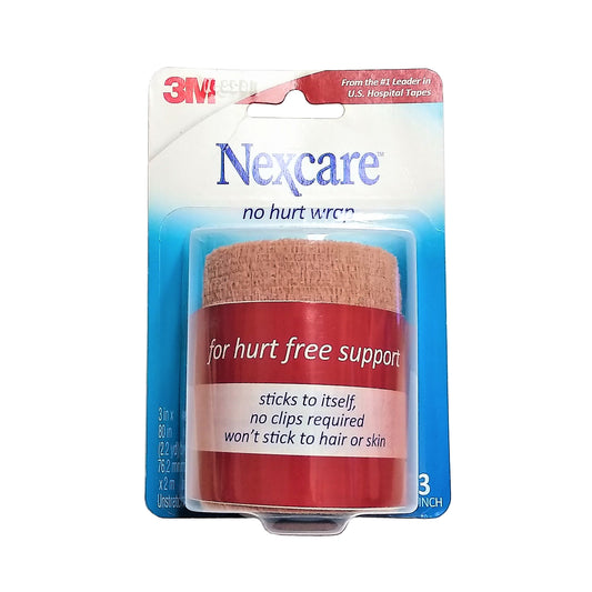 Nexcare No Hurt Wrap, 3 Inches, 1 Each, By 3M