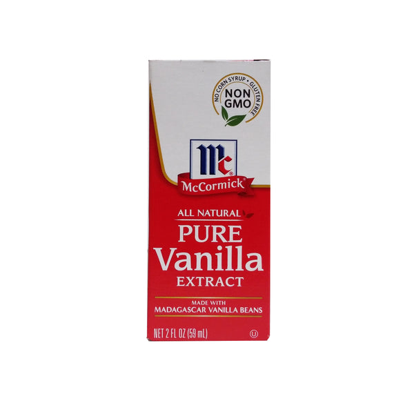 McCormick All Natural Pure Vanilla Extract 2 Fl. Oz, 1 Each, By McCormick & Co Inc.