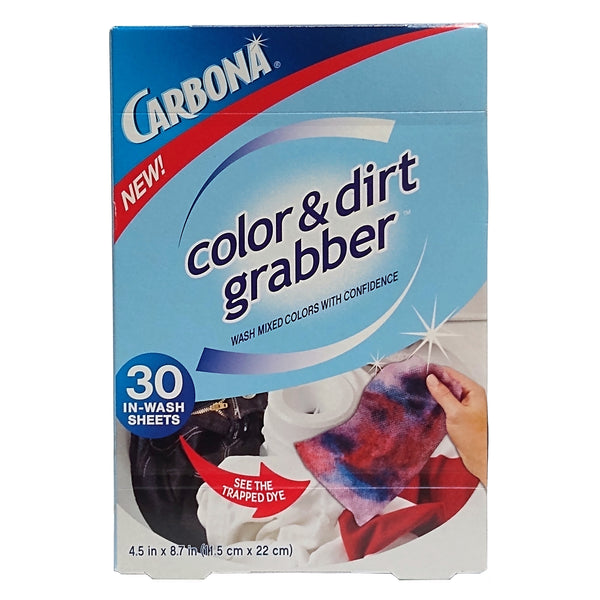 Carbona Color & Dirt Grabber, 30 Count Sheets, 1 Box Each, By Delta Carbona, L.P.