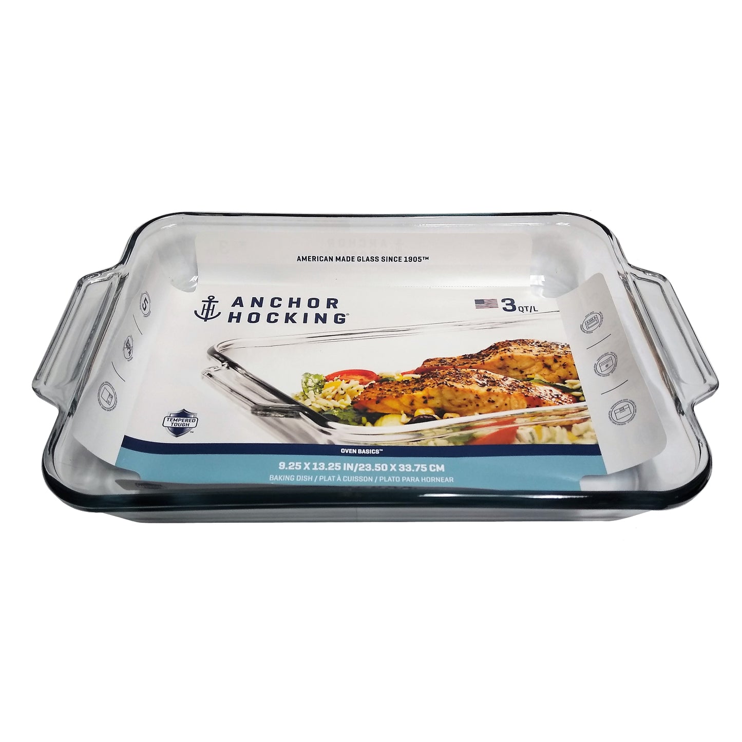 Anchor Hocking 9.25 x 13.25 Glass Baking Dish, 1 Each, By Anchor Hocking, LLC