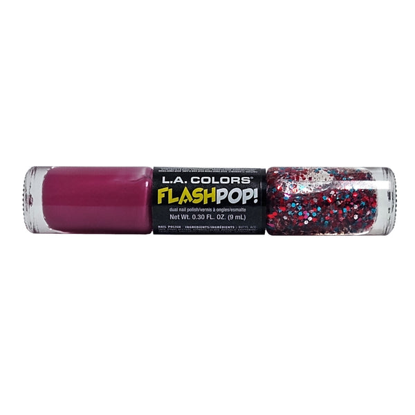 L.A. Colors Flash Pop! Nail Polish, Fireworks, 1 Each, .30 FL OZ, By L.A. Colors