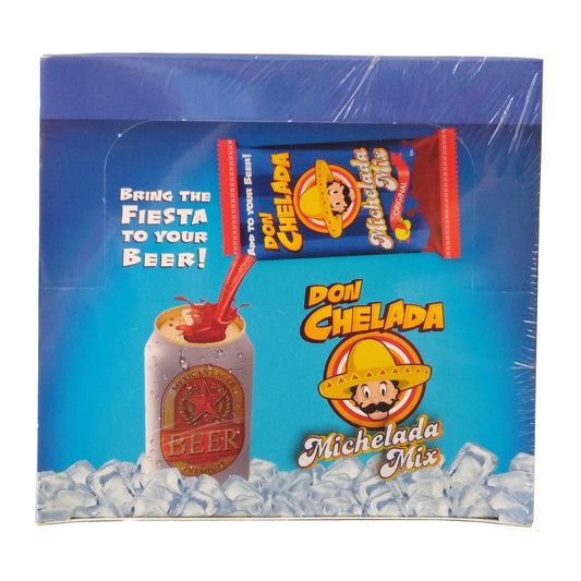 Don Chelada Michelada Mix Liquid Packets, 3 Oz., 8 Packs Per Box Each, By Don Chelada
