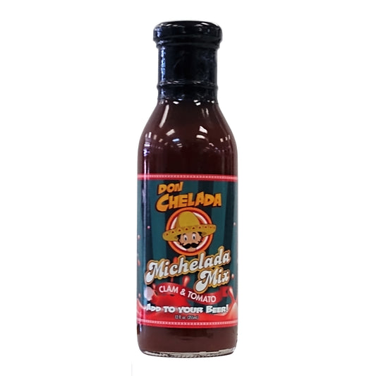 Don Chelada Clam & Tomato Michelada Mix 12 Fl. Oz, Case Of 6, By Don Chelada
