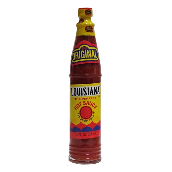 Louisiana Brand Original Hot Sauce 3 oz., 1 Bottle Each, By Southeastern Mills, Inc.