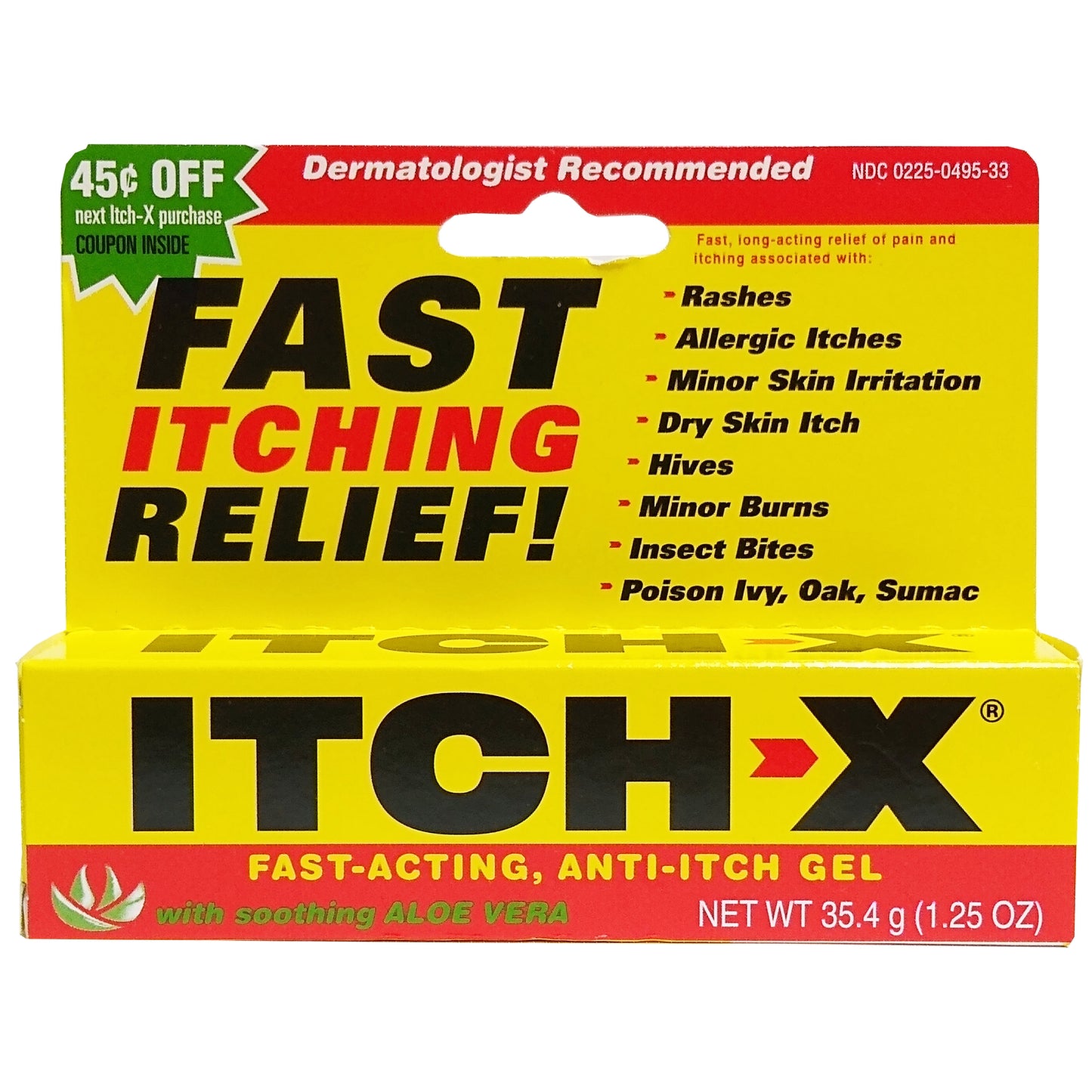 Itch-X Anti-Itch Gel 1.25 Oz., 1 Each, By BF Ascher and Company